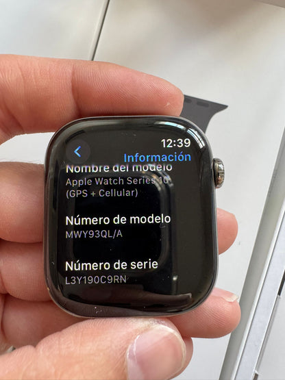 Apple Watch 10 46mm Natural Titanium