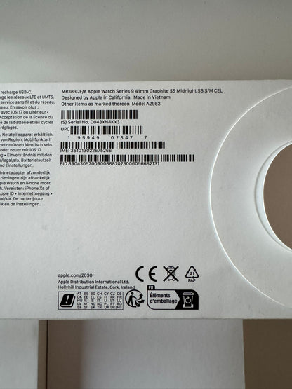 Apple Watch 9 41mm Titanio