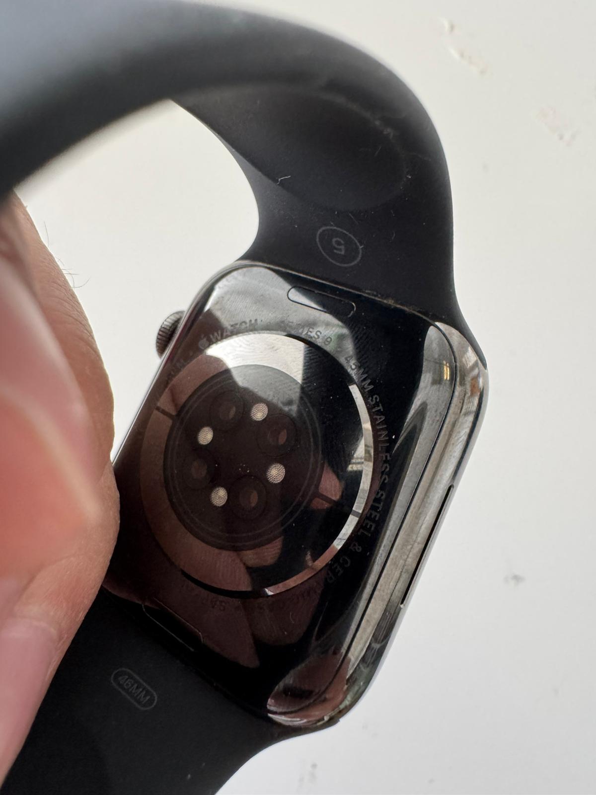 Apple Watch 9 45mm Titanio Silver