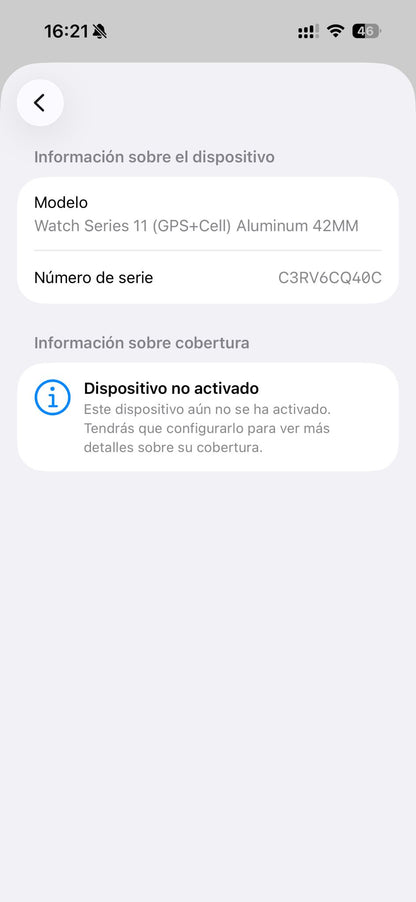 Apple Watch 11 42mm CEL