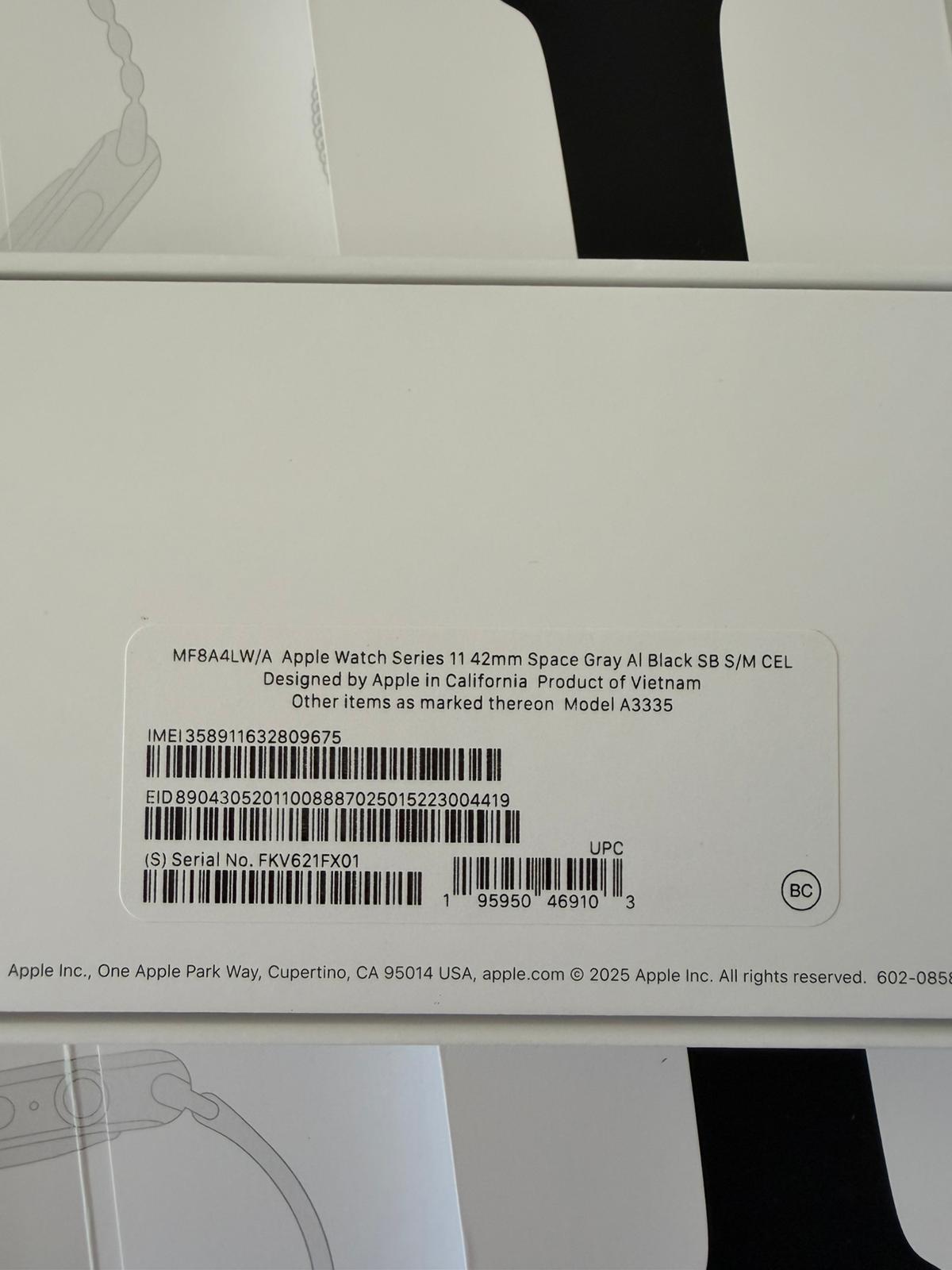 Apple Watch 11 42mm CEL